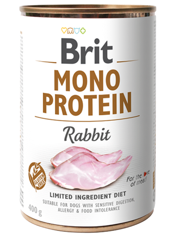 Brit Mono Protein Rabbit 6x400g