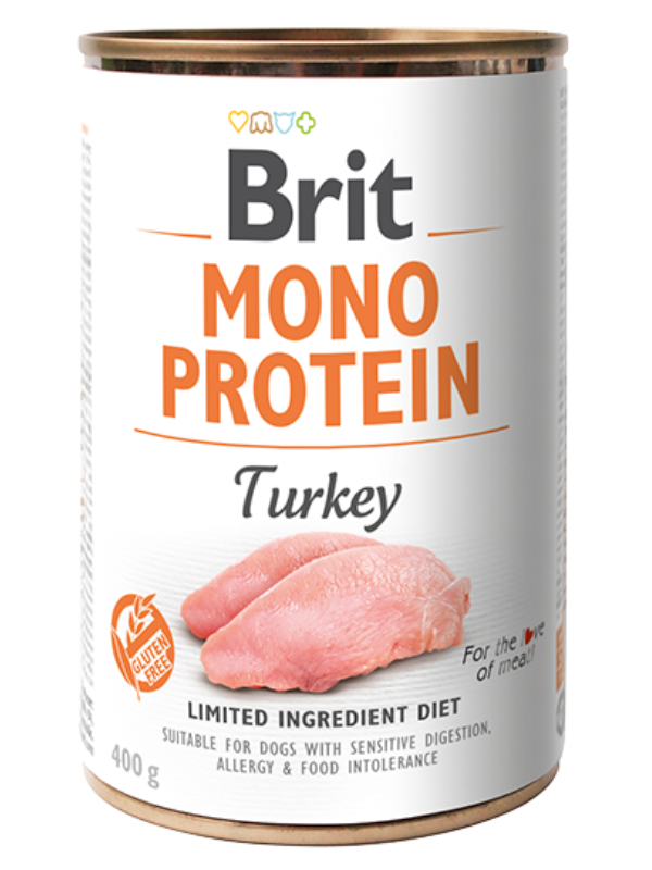 Brit Mono Protein Turkey 6x400g