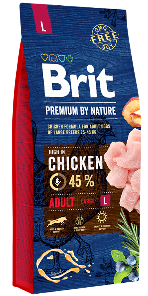 Brit Premium by Nature Adult L 15kg