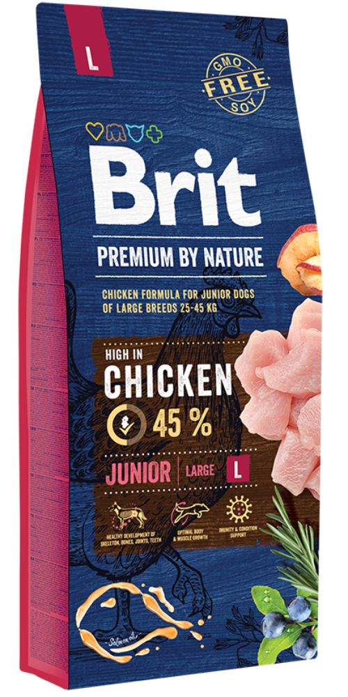 Brit Premium by Nature Junior L 15kg