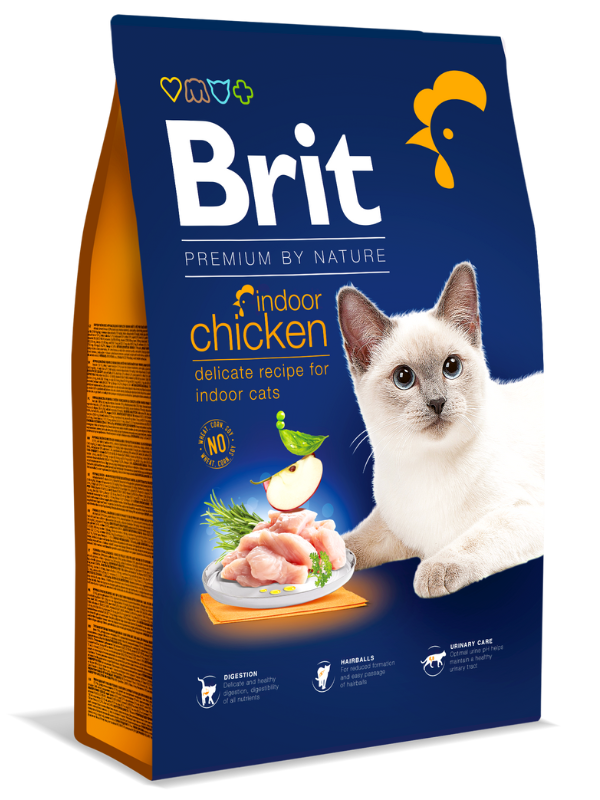 Brit Premium Cat Adult Indoor 8kg
