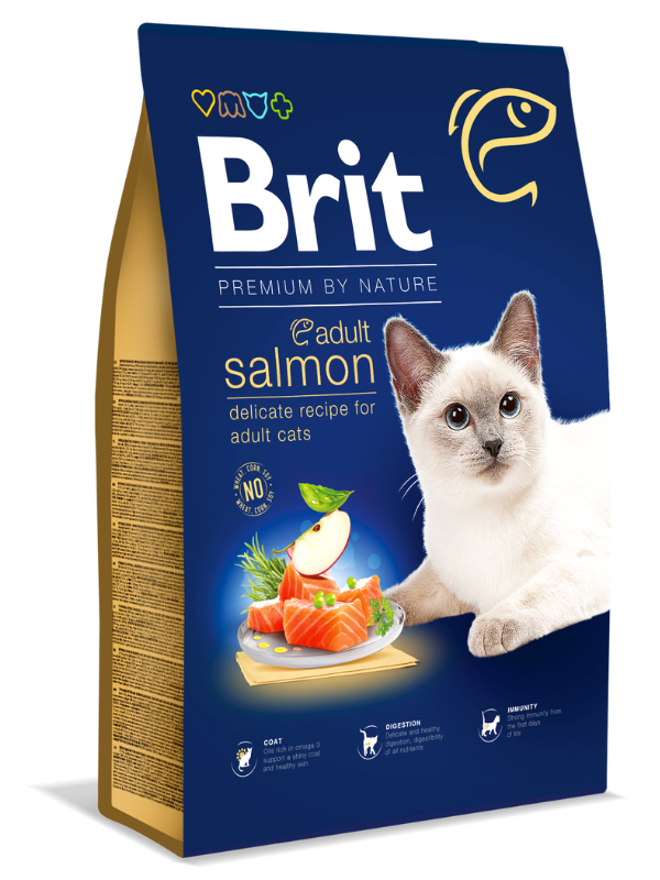 Brit Premium Cat Adult Salmon 1,5kg