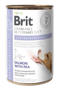 Brit Veterinary Diet Dog Grain Free konzerva Gastrointestinal 6x400g