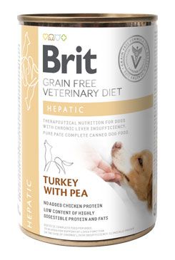 Brit Veterinary Diet Dog Grain Free konzerva Hepatic 400g