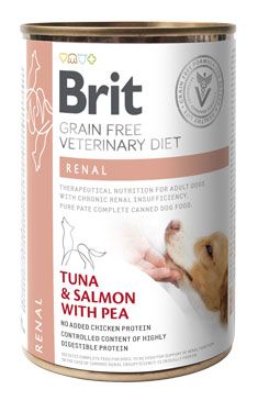 Brit Veterinary Diet Dog Grain Free konzerva Renal 6x400g