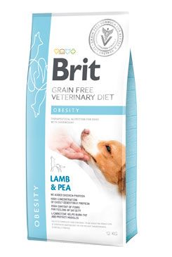 Brit Veterinary Diet Dog Grain Free Obesity 2x12kg