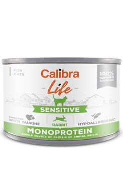 Calibra Cat Life konzerva Sensitive Monoprotein Rabbit 200g