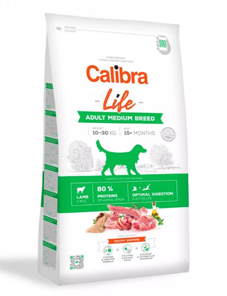 Calibra Dog HA Adult Medium Lamb & Rice