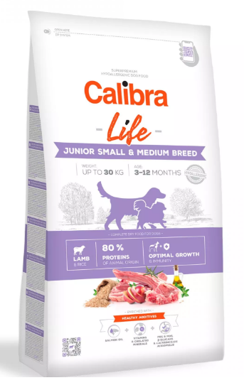 Calibra Dog HA Junior Medium Lamb 