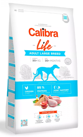 Calibra Dog Life Adult Large Chicken & Rice 2,5kg