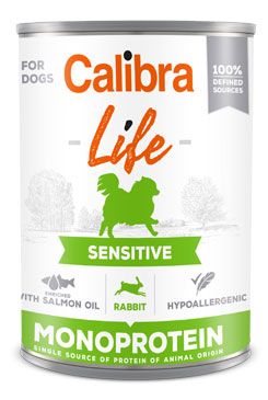 Calibra Dog Life Sensitive Monoprotein Rabbit 400g