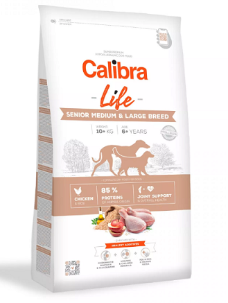 Calibra Dog Life Senior Medium&Large Chicken 2x12kg