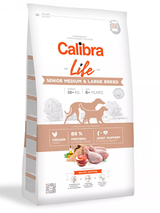 Calibra Dog Life Senior Medium&Large Chicken 12kg