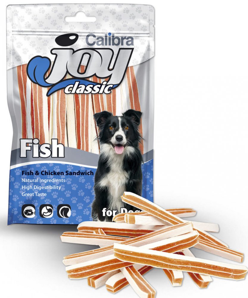 Calibra Joy Dog Fish & Chicken Sandwich 80g