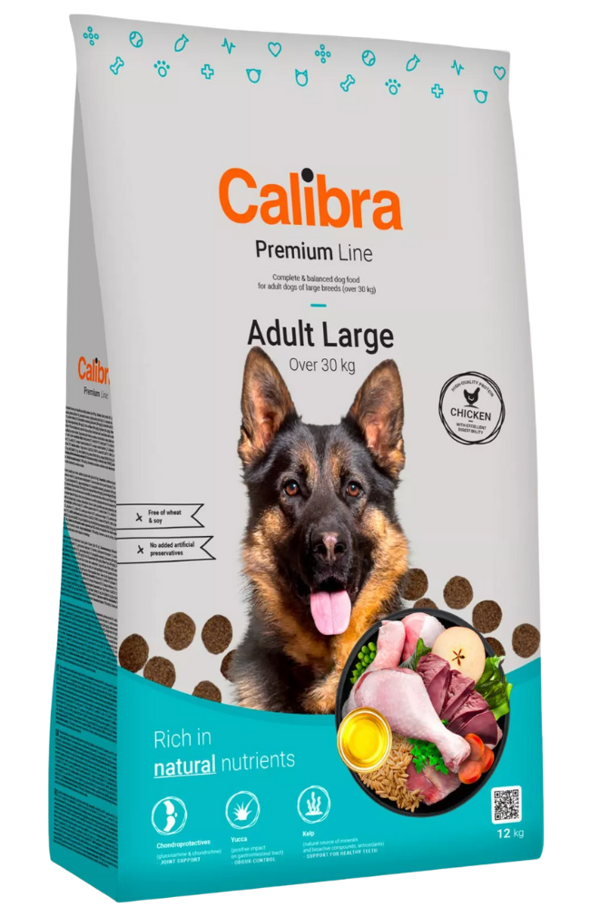 Calibra Premium Adult Large 2x12kg