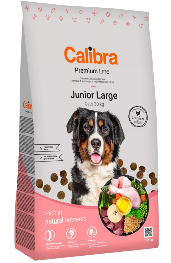 Calibra Premium Junior Large 2x12kg