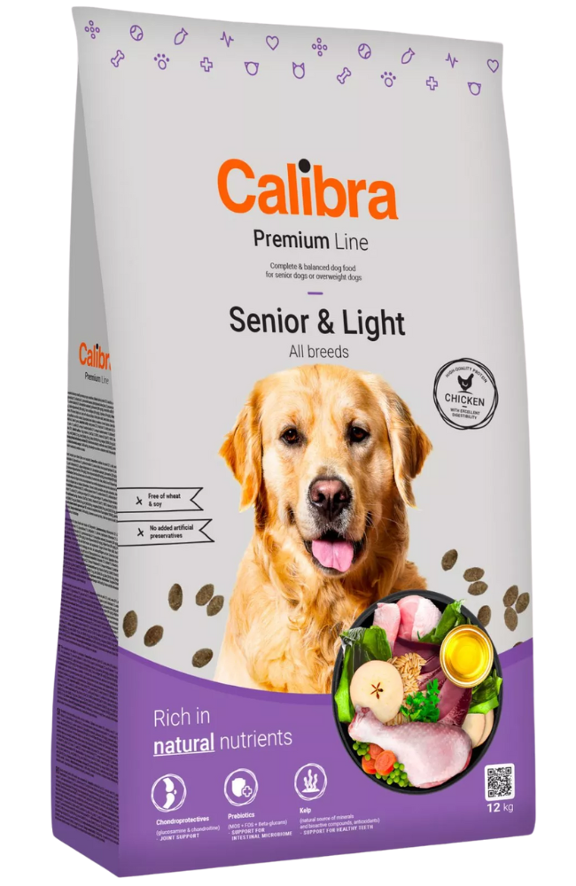 Calibra Premium Senior & Light 12kg