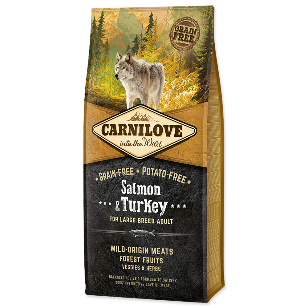 Carnilove Dog Large Breed Adult Salmon & Turkey 12kg