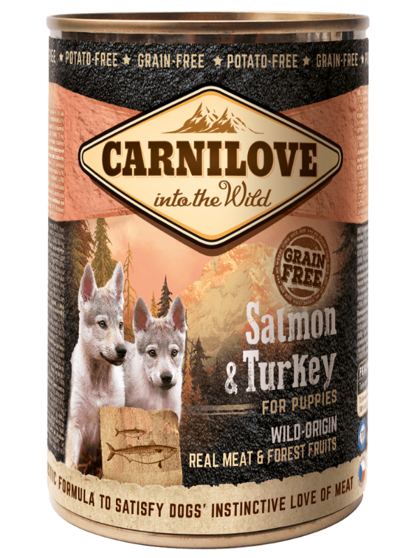 Carnilove Dog Puppies Wild Meat Salmon & Turkey 400g