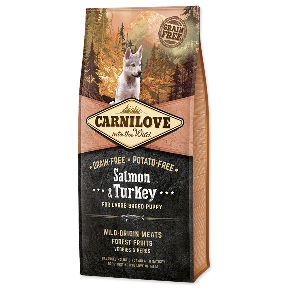 Carnilove Dog Salmon & Turkey for Large Breed Puppy 1,5kg