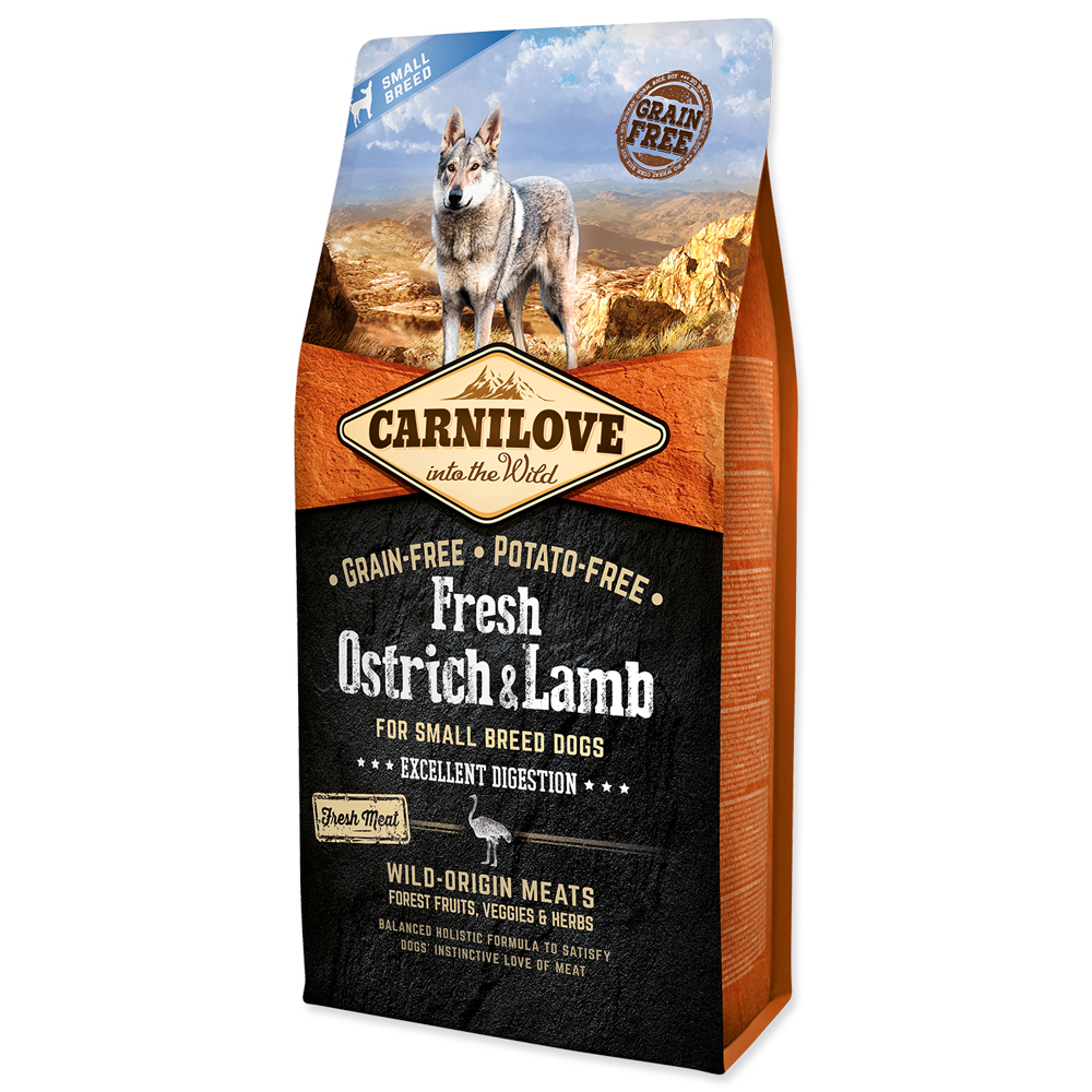 Carnilove Fresh Ostrich & Lamb Small Breed 1,5kg