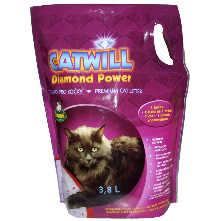 Kočkolit Catwill Diamond Power 1,6kg