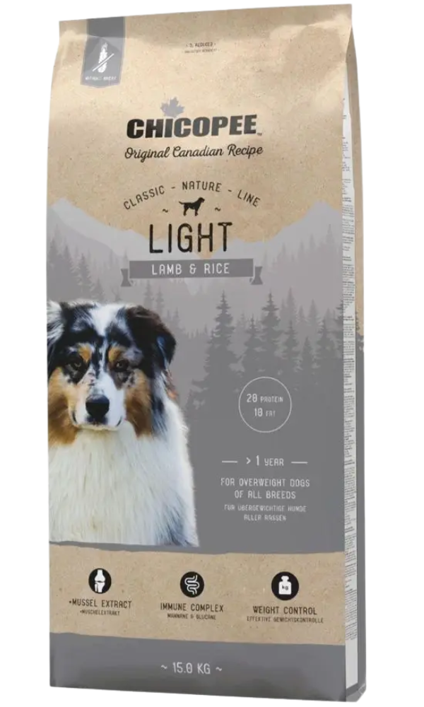 Chicopee Classic Nature Light Lamb & Rice 15kg