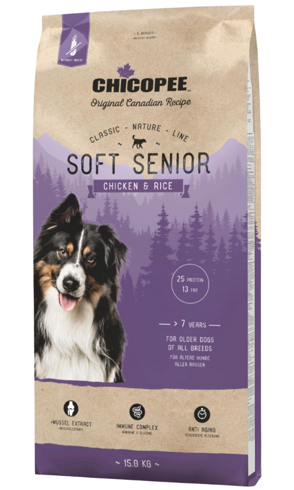 Chicopee Classic Nature Soft Senior Chicken & Rice 15kg