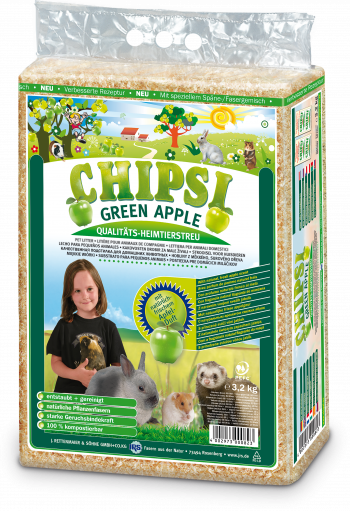 Chipsi Green Apple 60l, 3,2kg