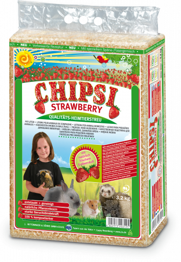 Chipsi Strawberry 60l, 3,2kg