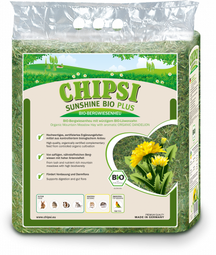 Chipsi Sunshine Bio Plus Dandelion 0,6kg