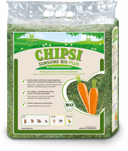 Chipsi Sunshine Bio Plus Karotte 0,6kg