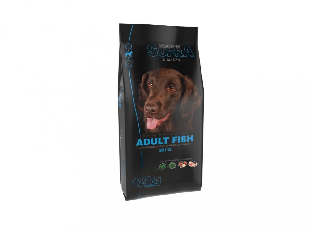 Delikan Supra Dog Adult Fish 12kg