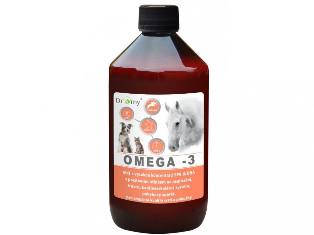 Dromy Omega 3 EPA & DHA olej 1000 ml