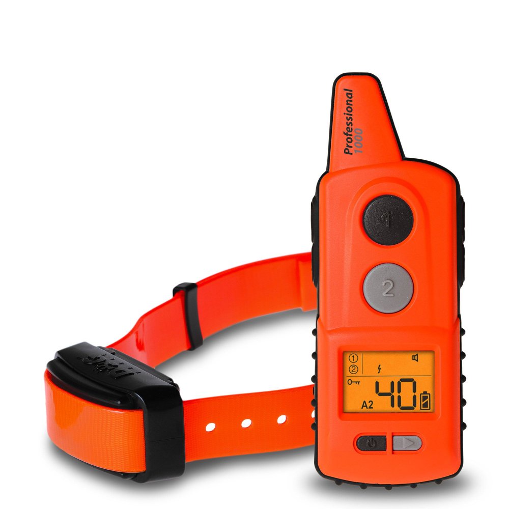 Elektronický výcvikový obojek d‑control professional 1000 - Oranžová