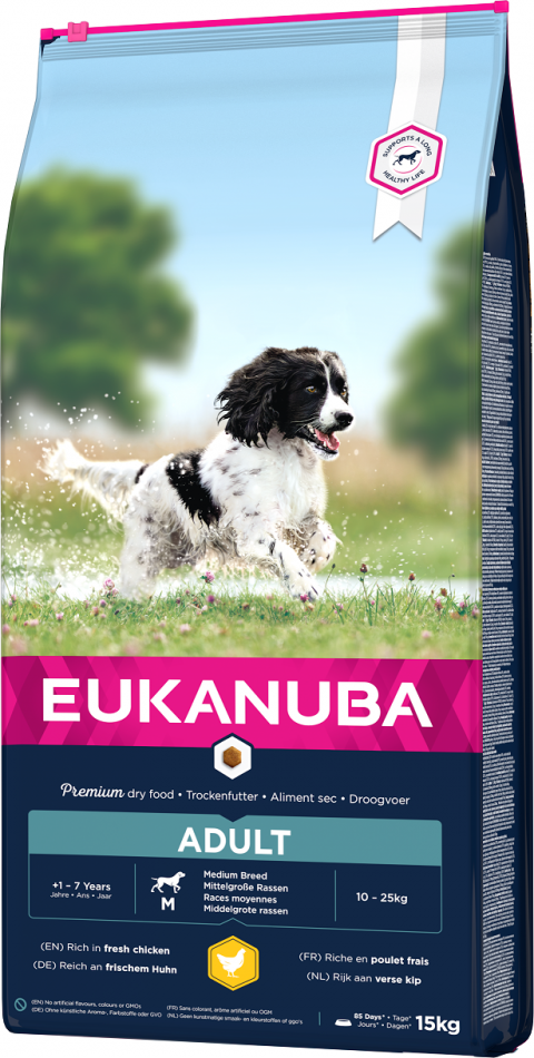 Eukanuba Adult Medium Breed 2x15kg