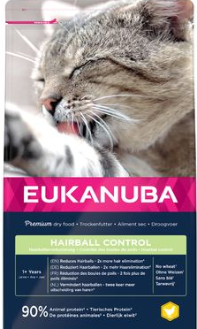 Eukanuba Cat Adult Hairball Control 10kg