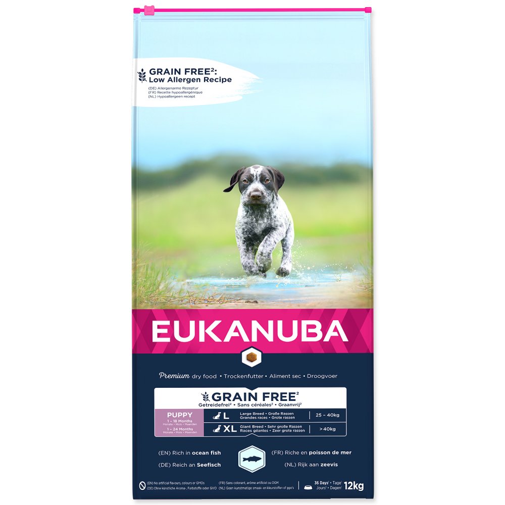 Eukanuba Grain Free Puppy Large & Giant Ocean Fish 12kg