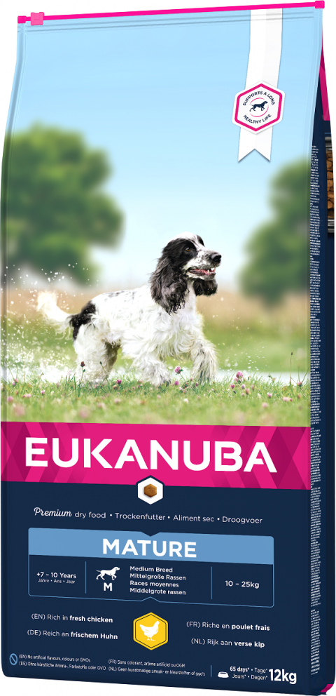 Eukanuba Mature Medium Breed 15kg