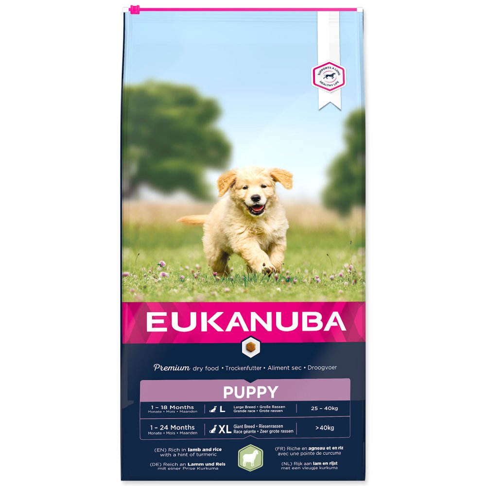 Eukanuba Puppy Large & Giant Breed Lamb 2x12kg