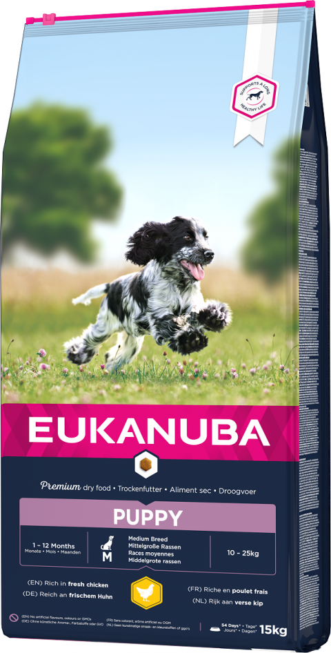 Eukanuba Puppy Medium Breed 2x15kg