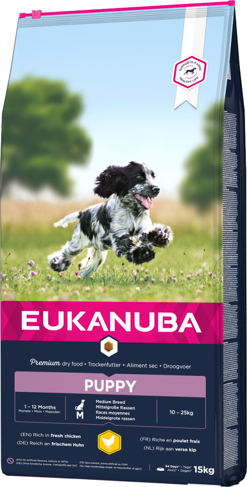 Eukanuba Puppy Medium Breed 15kg