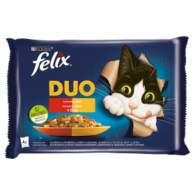 Felix Fantastic DUO Lahodný výběr v želé 4x85g