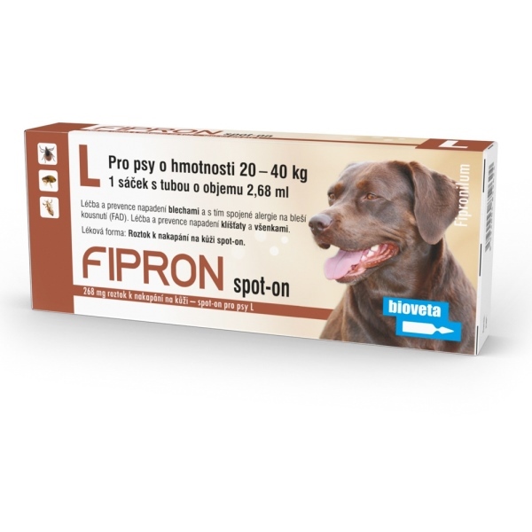 Fipron spot on Dog L 1x2,68ml