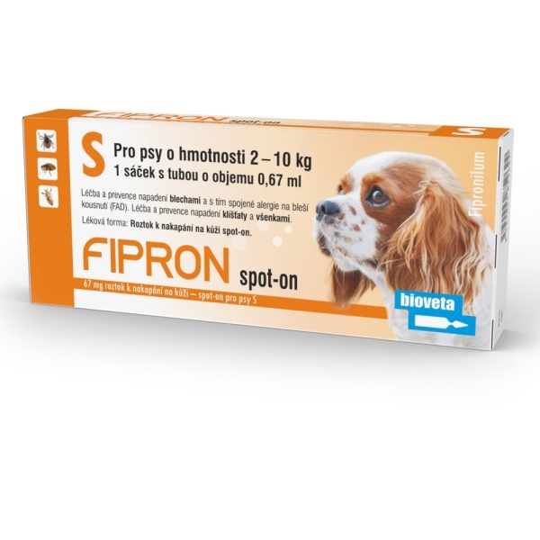 Fipron Spot on Dog S 1x0,67ml