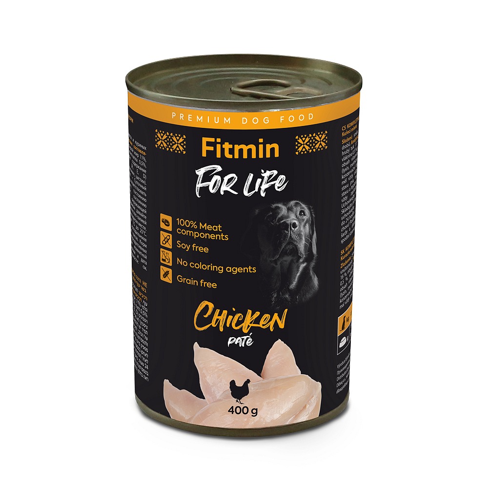 Fitmin For Life Dog konzerva Chicken 400g