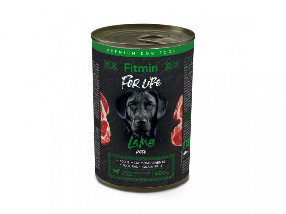 Fitmin For Life Dog konzerva Lamb 400g