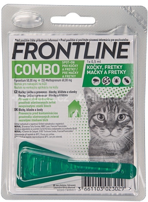 Frontline Combo Spot On Cat 1 x 0,5ml