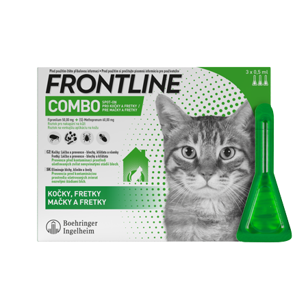 Frontline Combo Spot On Cat 3x0,5ml