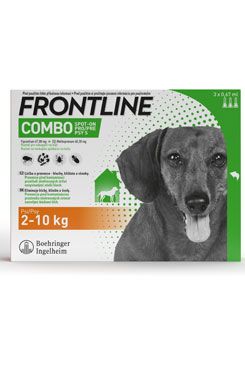 Frontline Combo spot on dog S 3 x 0,67ml